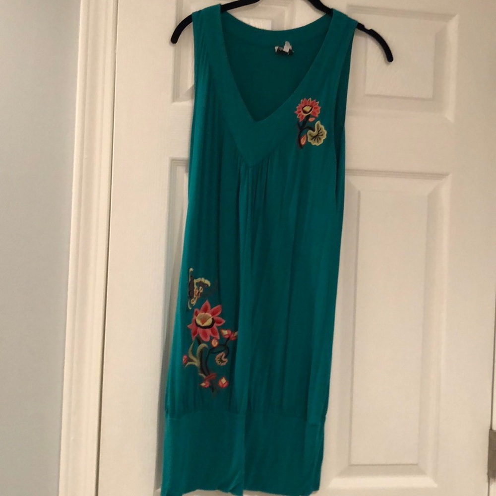 Green boutique dress